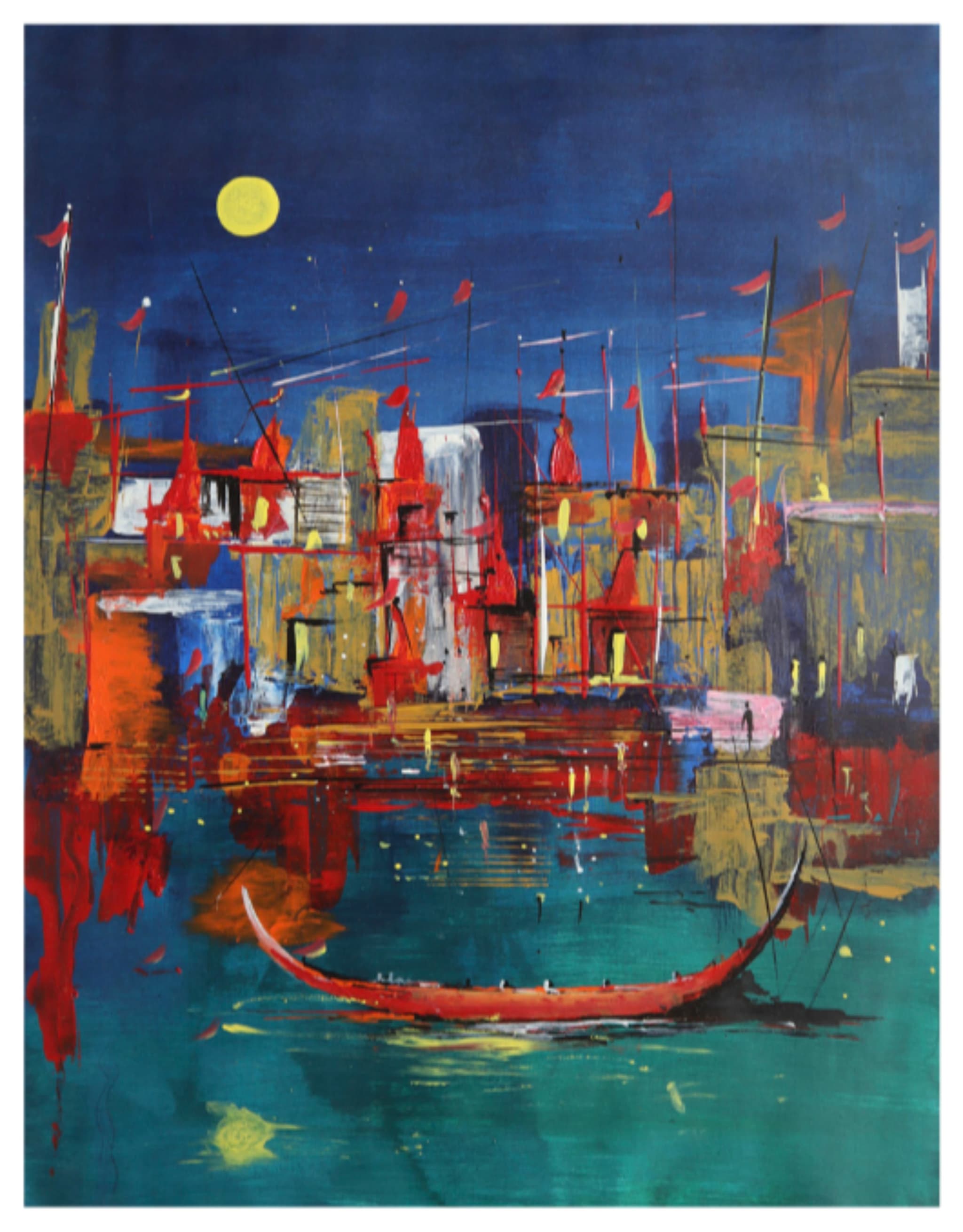 Echoes of the Eternal Ghat